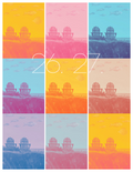 Oceanfront Vibrant Planner Cover